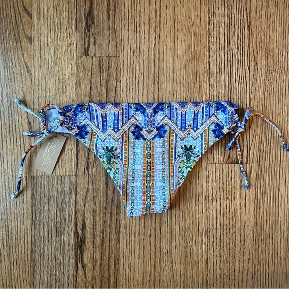 🆕 NWT Rachel Roy Moroccan Blue print halter bikini - large bottoms, medium top - Picture 12 of 13